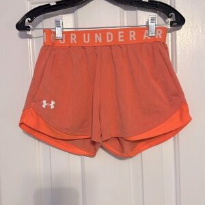 Under Armour athletic shorts pink size xs